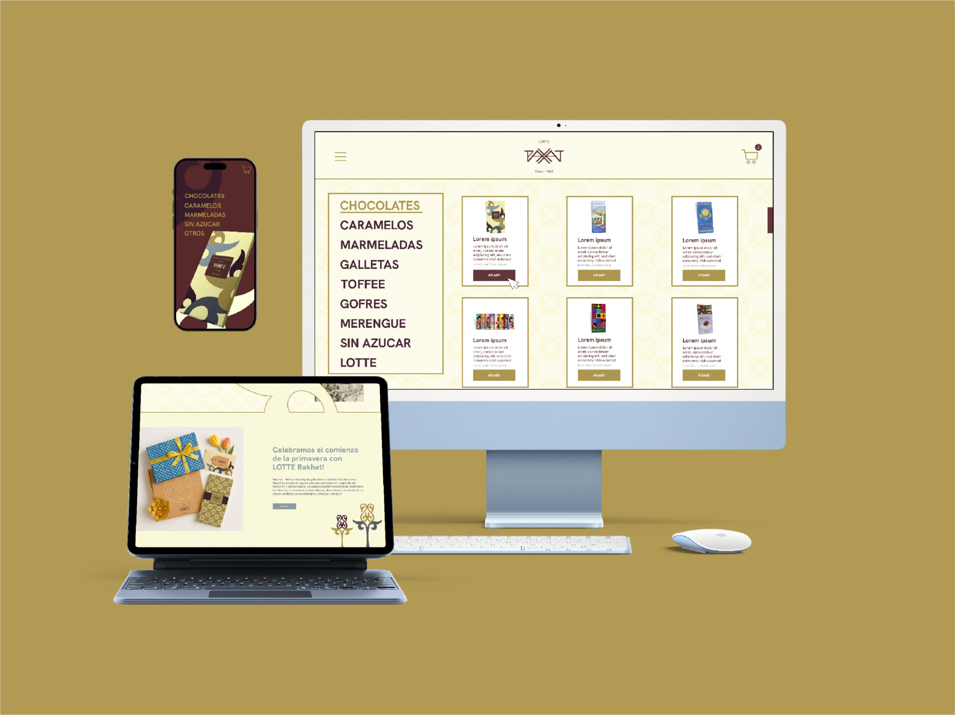 Website LOTTE Rakhat